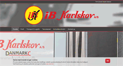 Desktop Screenshot of karlskov.dk